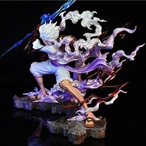 One Piece Setype Luffy Action Figure Gear 5 Luffy Action Figure, 11 Pulgadas see